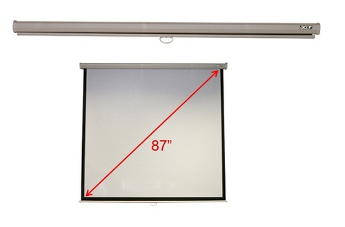 Acer M87-S01MW projection screen 2.21 m (87