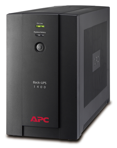 APC Back-UPS Line-Interactive 1400 VA 700 W 6 AC outlet(s)