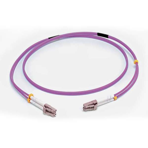 C2G 2M LC/LC OM4 LSZH FIBRE PATCH - VIOLET fiber optic cable 78.7