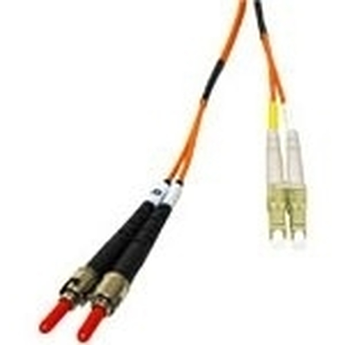 C2G 3m LC/ST LSZH Duplex 62.5/125 Multimode Fibre Patch Cable fibre optic cable Orange