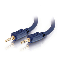 C2G 5m Velocity 3.5mm Stereo M/M audio cable Black