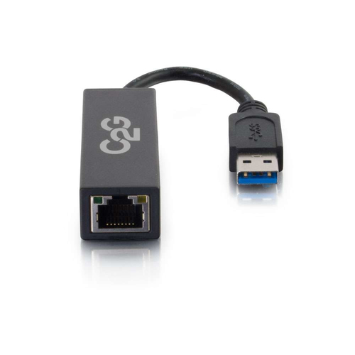 C2G 81693 cable gender changer USB 3.0 RJ45 Black