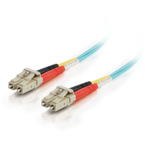 C2G 85549 fibre optic cable 1 m LC OFNR Turquoise