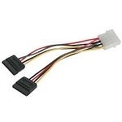C2G SATA Power Adapter Cable SATA cable Black