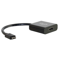 C2G USB 3.1 USB C to HDMI Audio/Video Adapter - USB Type C to HDMI Black