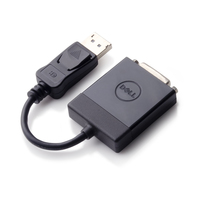 DELL 470-ABEO cable gender changer DisplayPort DVI Black