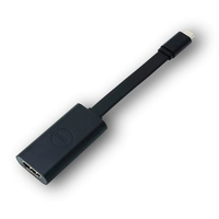 DELL DBQAUBC064 video cable adapter USB Type-C HDMI Black