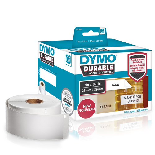 DYMO LW Durable Labels - 25 x 89 mm - 1933081