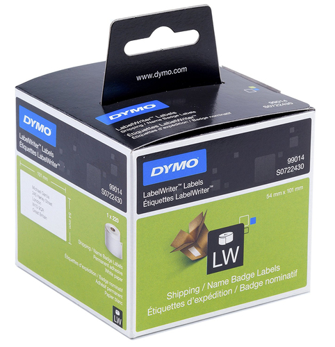 DYMO Shipping / Name Badge Labels - 54 x 101 mm - S0722430