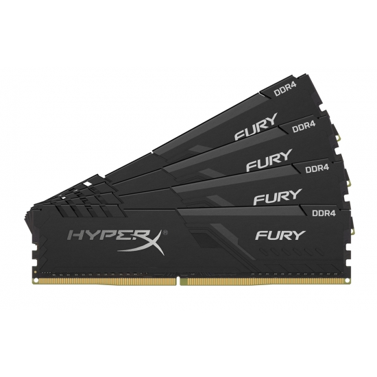 HyperX Fury HX432C16FB3K4/16 16GB (4GB x4) DDR4 3200MHz Non ECC Memory RAM DIMM