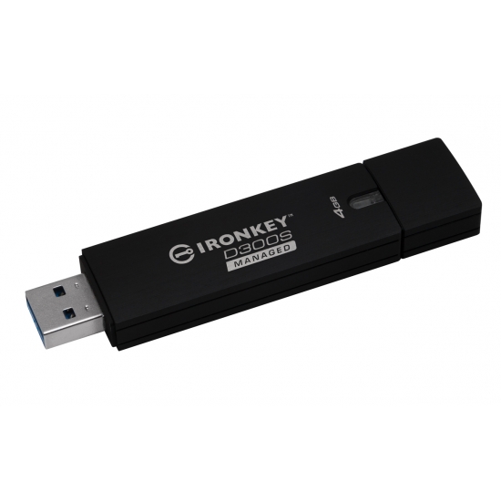 Ironkey 4GB USB 3.1 D300S Encrypted Managed Flash Drive FIPS 140-2 Level 3
