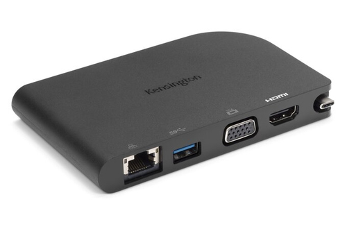 Kensington SD1500 USB-C 5Gbps Mobile Docking Station - 4K HDMI or HD VGA - Windows/Chrome/Mac