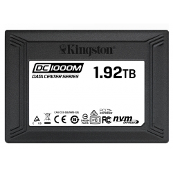 Kingston 1.92TB (1920GB) DC1000M SSD 2.5 Inch 7mm, U.2, NVMe, PCIe 3.0 (x4), 3100MB/s R, 2600MB/s W
