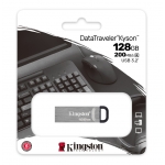 Kingston 128GB DataTraveler Kyson Type-A Flash Drive USB 3.2, Gen1, 200MB/s