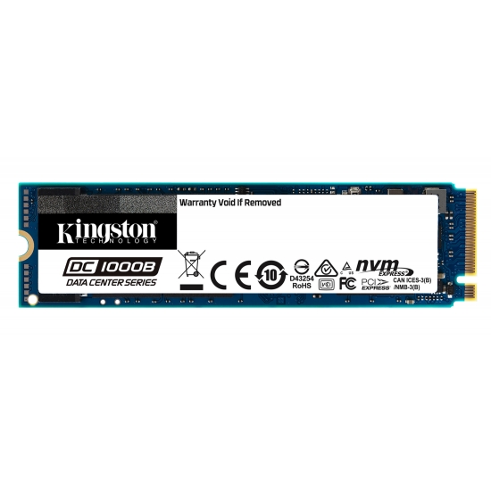 Kingston 960GB DC1000B SSD M.2 (2280), NVMe, PCIe 3.0 (x4), 3400MB/s R, 925MB/s W