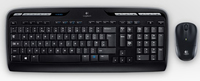Logitech MK330 keyboard RF Wireless QWERTY English Black