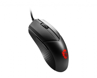 MSI CLUTCH GM41 LIGHTWEIGHT V2 Gaming Mouse 'RGB, upto 16000 DPI, low latency, 65g, Frixion Free Cable, Symmetrical design, OMRON Switches, NVIDIA REFLEX, Center'