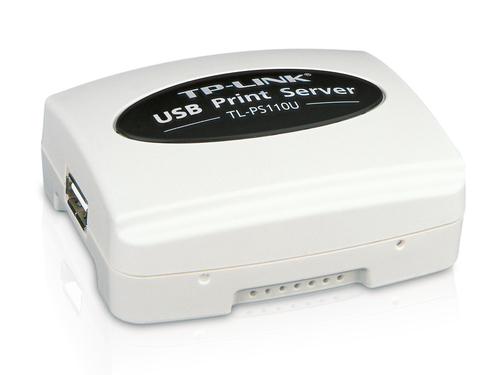 TP-LINK TL-PS110U print server Ethernet LAN Black, White